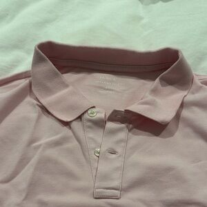 J. Crew Men's Soft Pink Polo